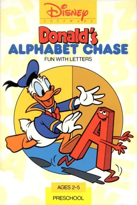 Donald's Alphabet Chase box cover front